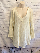 Show Me Your Mumu Sheer Tunic Bell Sleeves Size M Bell Sleeves