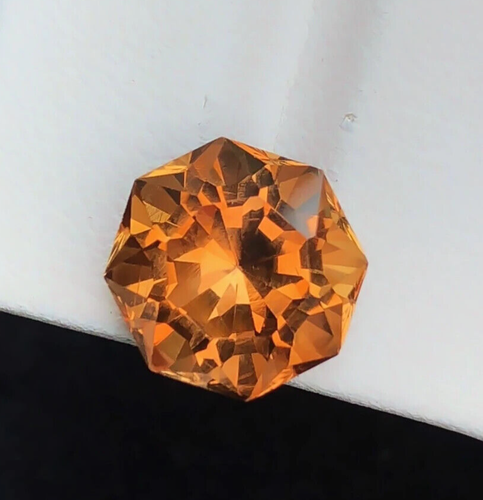 8.70 Carats Top Quality Beautiful Color Topaz Cut Stone Luster Qty pc - Picture 3 of 4