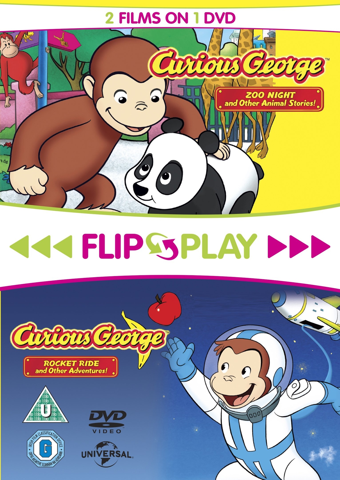 Curious George: Zoo Night And Other Animal Stories/Rocket Ride... (DVD)