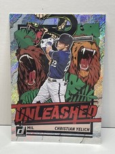 2021 Donruss Baseball Christian Yelich Unleashed Vector Milwaukee Brewers #UNL20