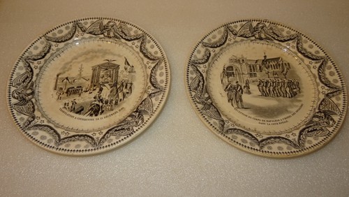 LOT 2 ASSIETTES CREIL ET