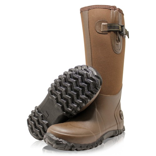 Botas de Suciedad Neopreno Wellington Muck Field Botas Deportivas Ajustables Lluvia Wellies - Imagen 26 de 46