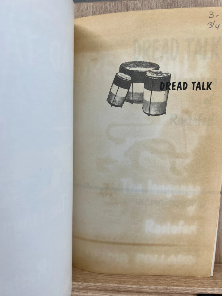 Dread talk: The language of Rastafari 1994 1st Edition Velma Pollard - Image 4 of 4