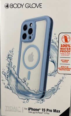 Body Glove Tidal MagSafe Waterproof Case For IPhone 14 Pro Max – Purple | New & Sealed