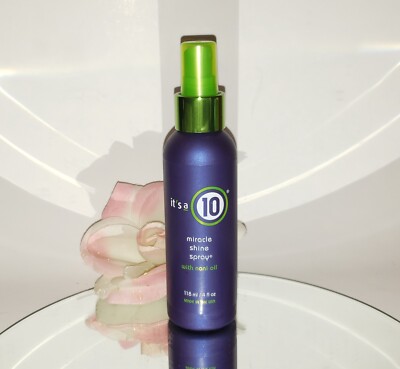 It's a 10 Ten Miracle Shine Spray with Noni Oil 4oz
