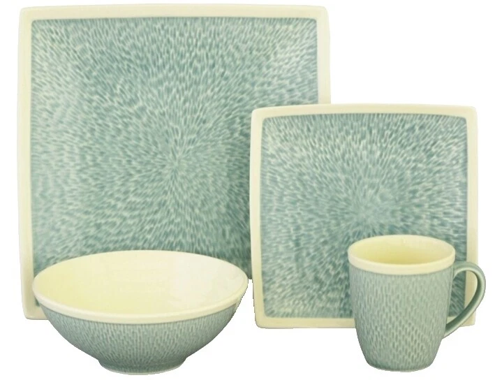 Plato Cuadrado de Cerámica Servicio de Cena Conjuntos