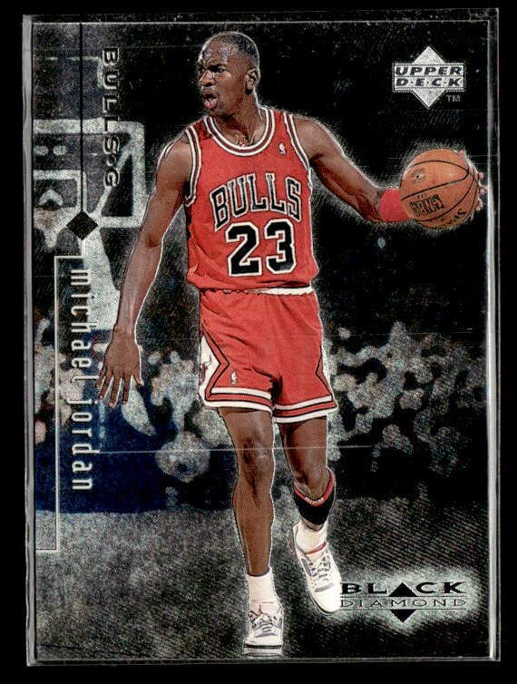 1998 Upper Deck Black Diamond #5 Michael Jordan VG/G