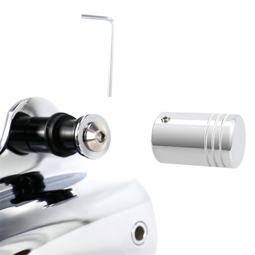 Quick-release 4 Point Docking Hardware Cover For Harley Street Glide Road Glide - Picture 5 of 6
