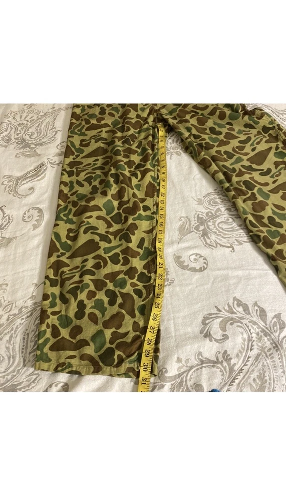 Vintage Coverall Caliber Camo Vintage Full Zip Hunting Suit Size M 100% Cotton - Image 4 of 4