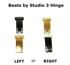 Original Beats by Dr. Dre Studio 3 Metal Hinge Extension Replacement Black Gold