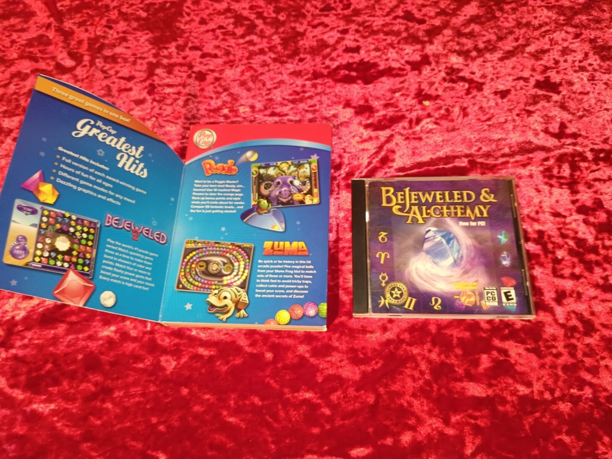 pc cd-rom games lot *POP CAP GAMES* Bejeweled,PvZ,Monopoly,+