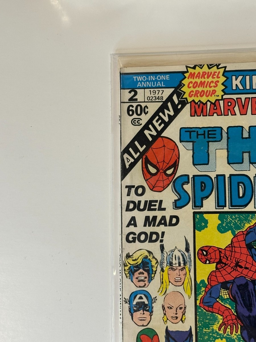 1977 Marvel Two-In-One Thing Spiderman Thanos Infinity Stone