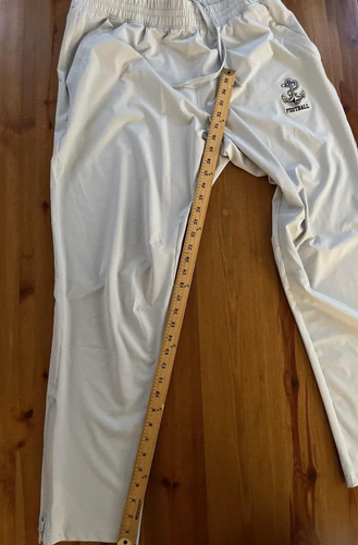 Under Armour Men's XL UA Squad Warm-Up Pant NAVY FOOTBALL Lt. Gray Zip Pockets - Picture 7 of 18