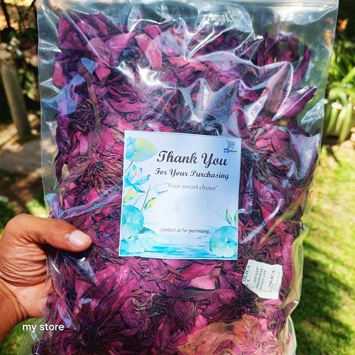 Nymphaea Rubra Flower Natural Herbal Tea Organic Dried Red Lotus FLower 200g - Picture 3 of 7