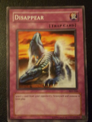 disappear yugioh card You're the One Who Should [Counter] You may trash 1 card from your hand You're the One Who Should