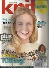 KNIT MAGAZINE,  ISSUE 46   ( SPECIAL NORDIC ISSUE )  PLEASE CHECK DESCRIPTION
