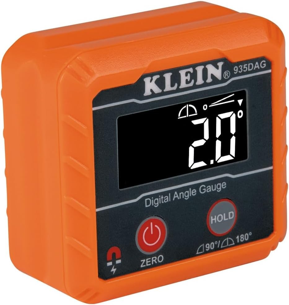 Klein Tools 935DAG Digital Electronic Level and Angle Gauge, Measures 0