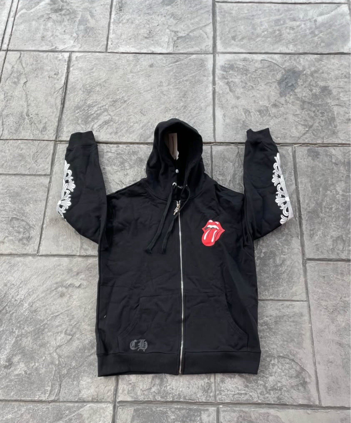 Chrome Rolling Stone Zipup - image 1