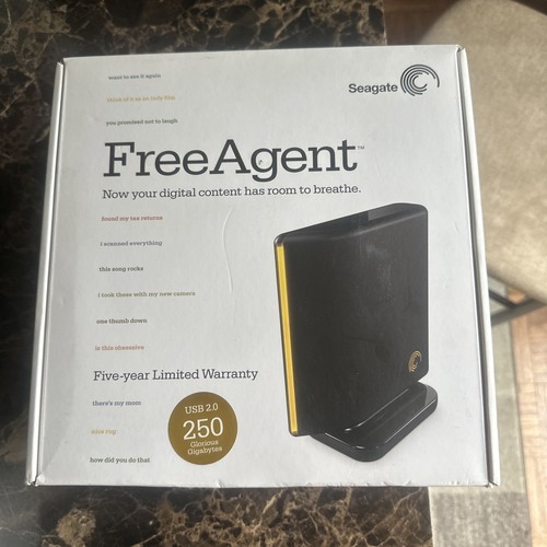 SeaGate FreeAgent Desktop 250GB 3.5” USB 2.0 External HD