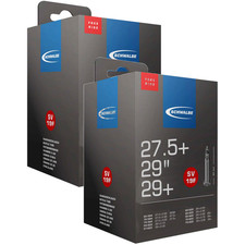 Pack of 2 Schwalbe Standard Tube - 29 x 2.10-3.0", 40mm, Presta Valve