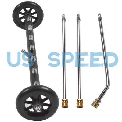 #ad 2 in 1 Dual Function Undercarriage Pressure Washer Cleaner w 7 nozzles 4000 PSI $43.85