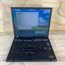 IBM Thinkpad T43p Laptop Intel Pentium M LCD 15" 1.73GHz 1536MB /40gb Hdd
