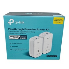 TP Link TL-PA8010P Powerline Adapter Kit Network Extenders 1300AV. 