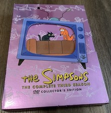 The SIMPSONS Complete 3 Season DVD Colector  s Edition.