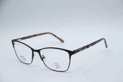 NEW DEA PREFERRED DP-00363 SERENA BLACK TORTOISE AUTHENTIC EYEGLASSES 59-17