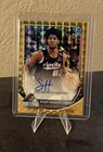 2025-26 Bowman Chrome Gold Refractor Autograph Scoot Henderson /50 Portland