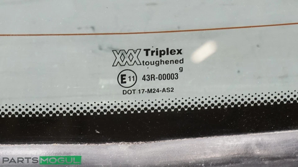 Parabrisas trasero Jaguar XJS 1994-1996 vidrio trasero 43R-00003 OEM Foto 2 de 4