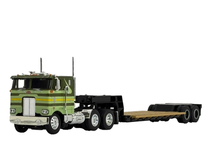 ピータービルト 352 ウィズ/ビンテージローボーイトレーラー / コイルロード 1/64 DCP PETERBILT 352 W/ RODGERS LOWBOY TRAILER | eBay