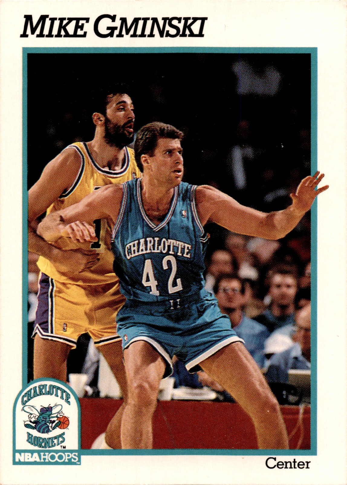 1991-92 Hoops #22 Mike Gminski