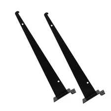 2 Pcs Board Wall Shelf Bracket Slat Accessories Garage Brackets Heavy Duty