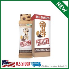 Perfect Bar, Dark Chocolate Chip Peanut Butter Protein Bar, High Protein, Organi