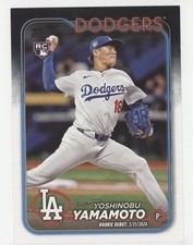 2024 Topps Update Super Box Exclusive Oversized Base Yoshinobu Yamamoto 4z8
