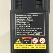 Creality CR-Laser Falcon 10W laser engraver module (Model: LM001)