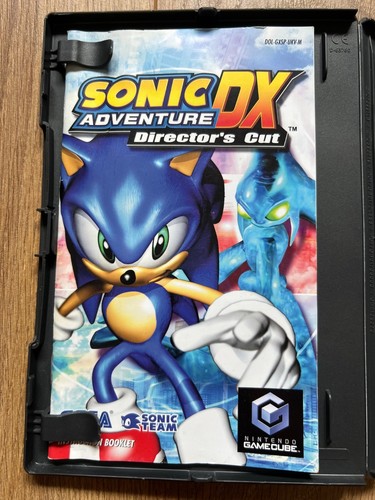 Sonic Adventure DX Directors Cut-GameCube With Manual - Picture 4 of 8