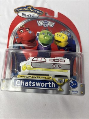 Chugginton Train Chatsworth White Diecast Metal 2010 Learning Curve
