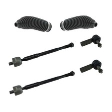 6pc Steering Kit Inner Outer Tie Rods Boots for Toyota Tacoma 2005-2015 223-9960