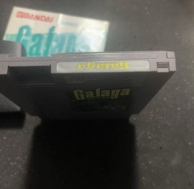 Galaga: Demons of Death (Nintendo NES, 1988) Game and Manual Only