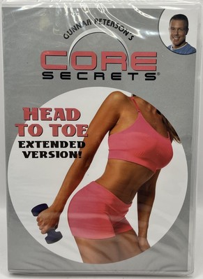 Gunnar Peterson's Core Secrets Upper Body Challenge DVD NEW Sealed