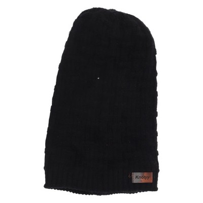 Knotty, Beanie-Mütze, Größe: ONE SIZE, Schwarz, Unisex (Erwachsene) #dj1