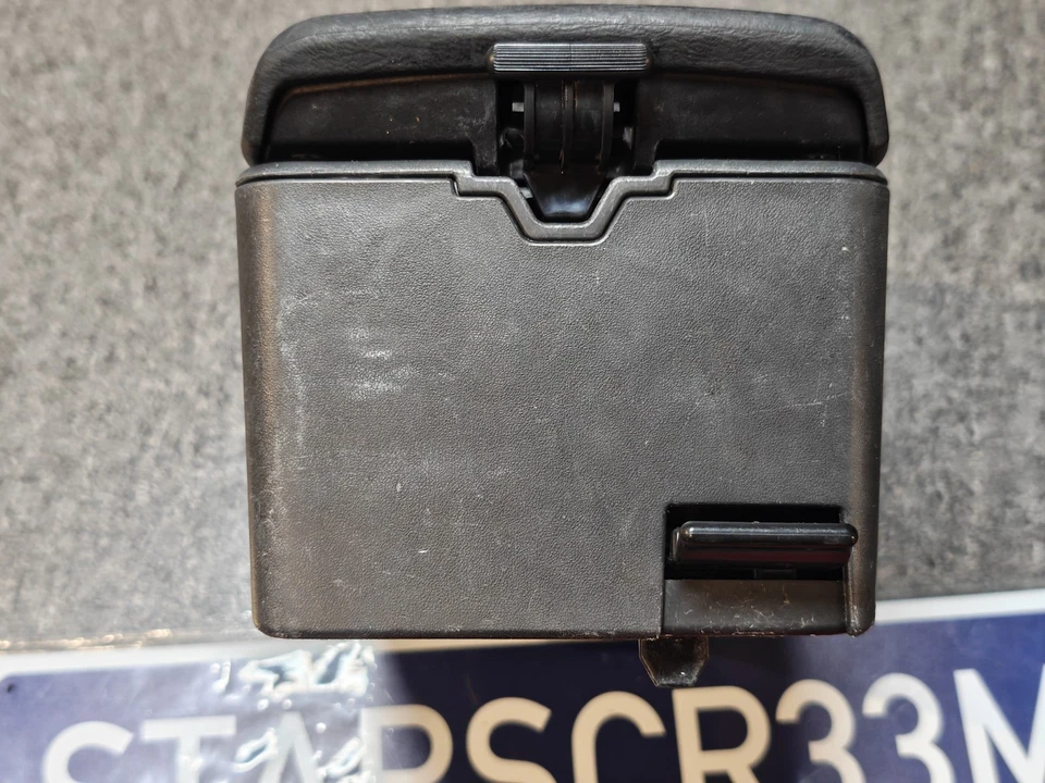 Subaru Impreza Outback 2005-2007 reposabrazos negro consola tapa almacenamiento WRX STi Foto 3 de 4