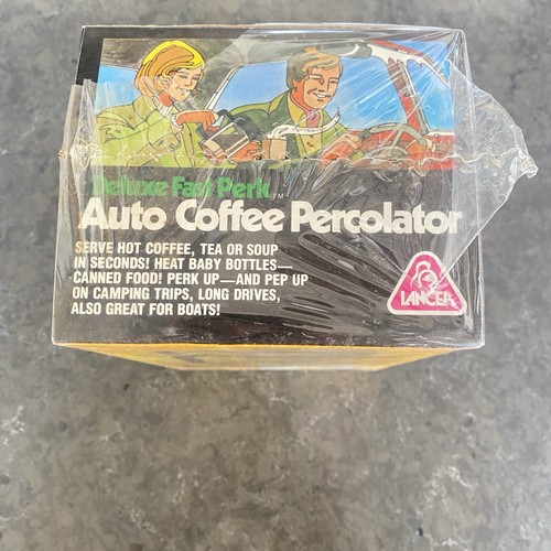 Vintage Auto Coffee Maker Percolator Bottle Warmer Car Truck Auto Boat RV NOS - Picture 9 of 11