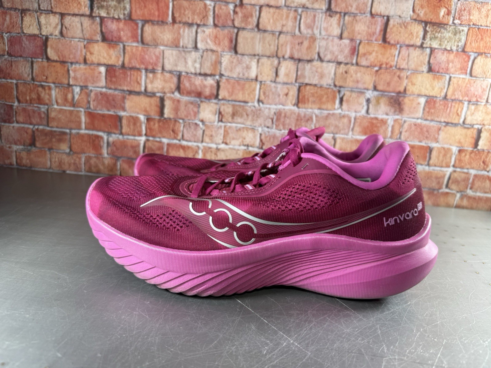 Saucony Kinvara 15 Womens Size 9.5 Pink Athletic Running Walking Shoes ⚡️ thumbnail 5
