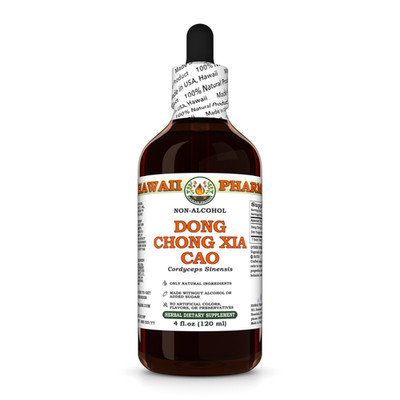 Dong Chong Xia Cao (Cordyceps Sinensis) Glycerite, Dried Fungus Liquid Extract