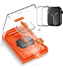 Full Coverage Screen Protector for Apple Watch Series 9/8/7 45mm,Hard Protective