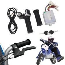 Ejoyous Motor Brushed Speed Controller Kit, Throttle Grip with Lock Throttle ...