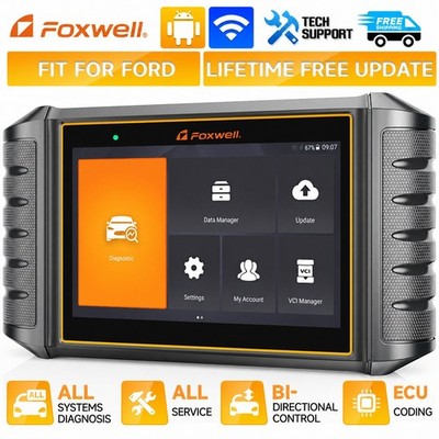 FOXWELL NT710 For Ford Professional Bidirectional Scanner ECU Coding Battery